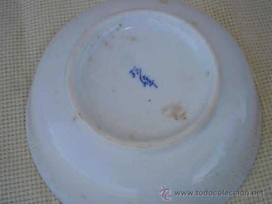 Antig&uuml;edades: cuenco de porcelana - Foto 2