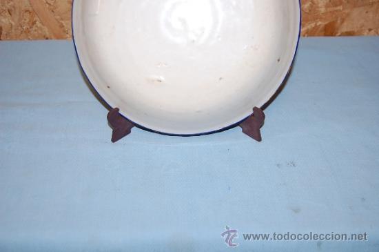 Antig&uuml;edades: PLATO EN PORCELANA MANISES - Foto 6