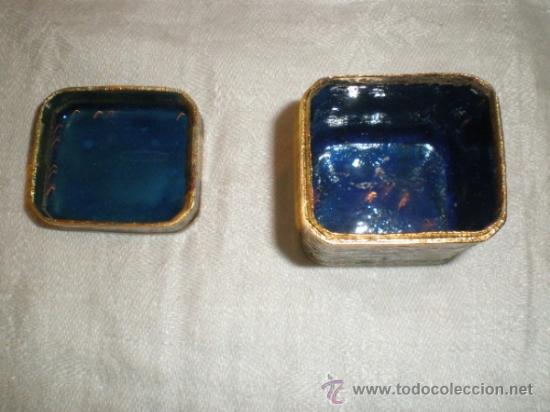 Antig&uuml;edades: caja de esmalte cloisonne - Foto 5