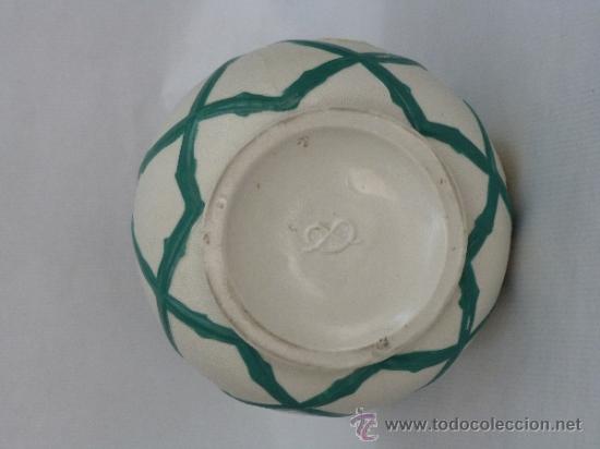 Antig&uuml;edades: JARRA DE GRES BLANCO Y TAPA DE ESTA&Ntilde;O - Foto 4