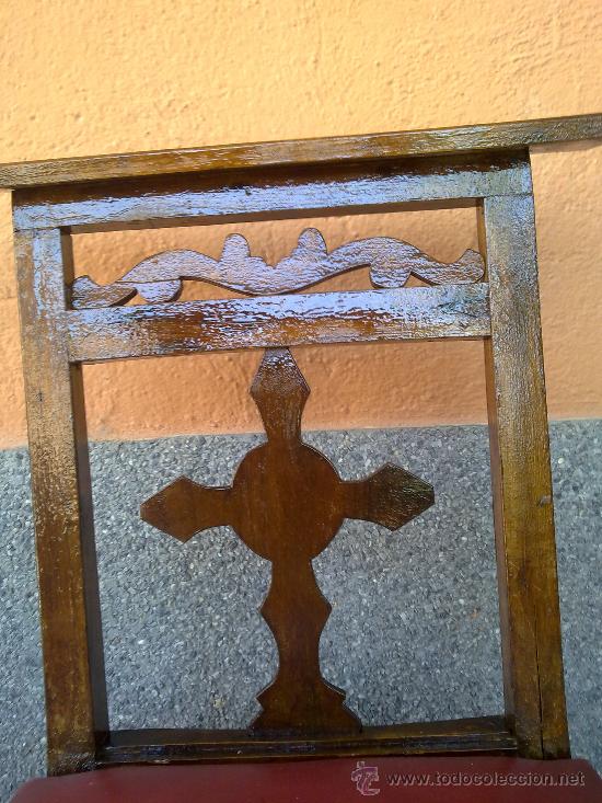 Antig&uuml;edades: antigua silla reclinatorio. - Foto 2