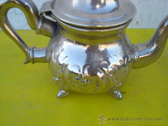 Antig&uuml;edades: tetera de alpacar arabe - Foto 2