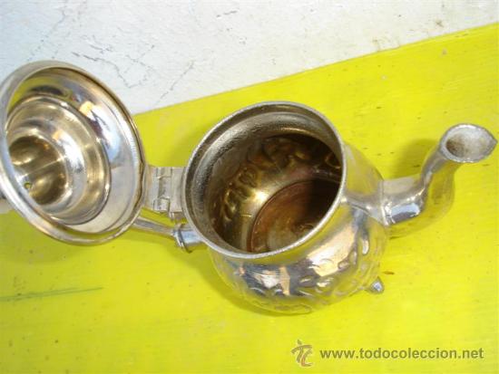 Antig&uuml;edades: tetera de alpacar arabe - Foto 3