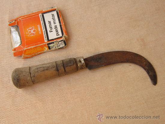 Antig&uuml;edades: ocete antiguo CON MANGO DE MADERA - Foto 2