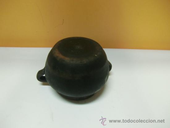 Antig&uuml;edades: Olla peque&ntilde;a de barro, antigua - Foto 3