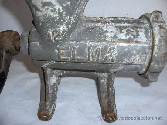 Antig&uuml;edades: maquina de picar carne elma - Foto 2