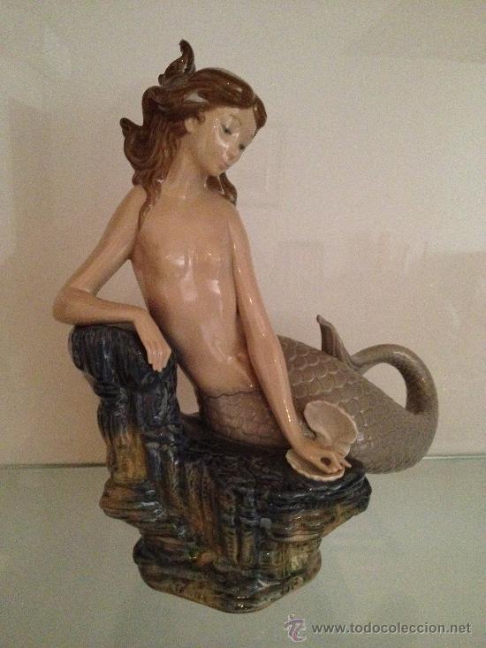 Antig&uuml;edades: LLADR&Oacute; -  SIRENA DE LA PERLA - Foto 1