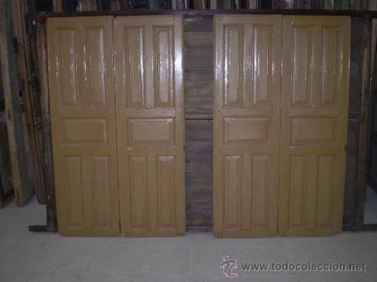 Antig&uuml;edades: DOS PAREJAS DE PUERTAS TALANQUERAS - Foto 1