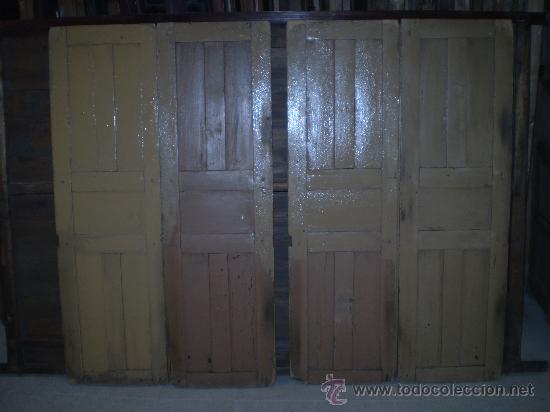 Antig&uuml;edades: DOS PAREJAS DE PUERTAS TALANQUERAS - Foto 2