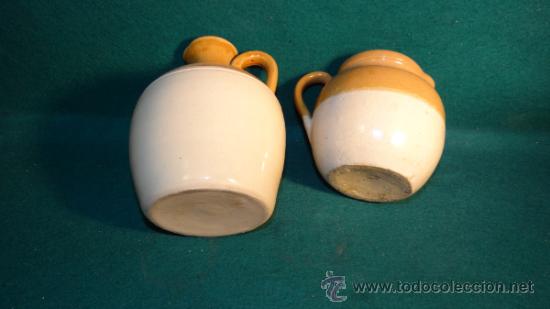 Antig&uuml;edades: DOS TARROS ANTIGUOS EN CERAMICA DE GRES - JARRITA - - Foto 5
