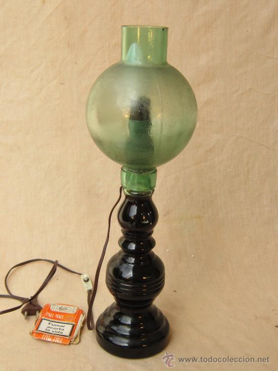 Antig&uuml;edades: LAMPARA DE MESA - Foto 1