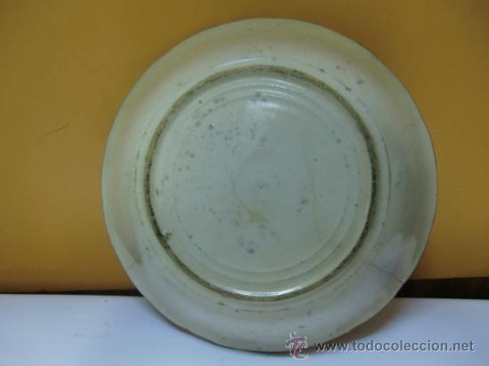 Antig&uuml;edades: Plato antiguo, sin marca - Foto 2