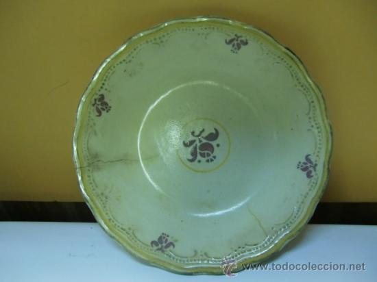 Antig&uuml;edades: Plato antiguo, sin marca - Foto 1