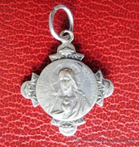 Antig&uuml;edades: MEDALLA DE PLATA. DOBLE CARA... ENVIO GRATIS&iexcl;&iexcl;&iexcl; - Foto 2