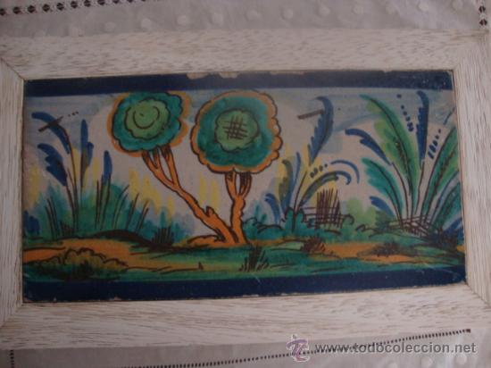 Antig&uuml;edades: Azulejo Ramos Rejano - Foto 1