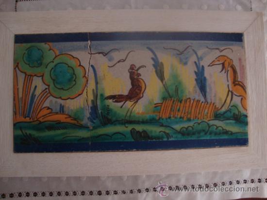 Antig&uuml;edades: Azulejo Ramos Rejano - Foto 1