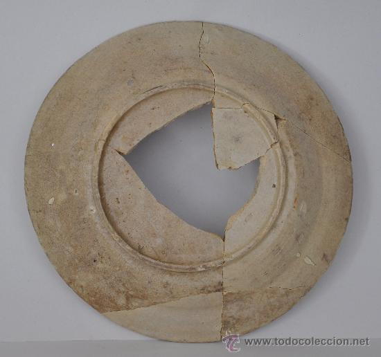 Antig&uuml;edades: Plato de Triana (Sevilla) del s. XVIII. - Foto 2