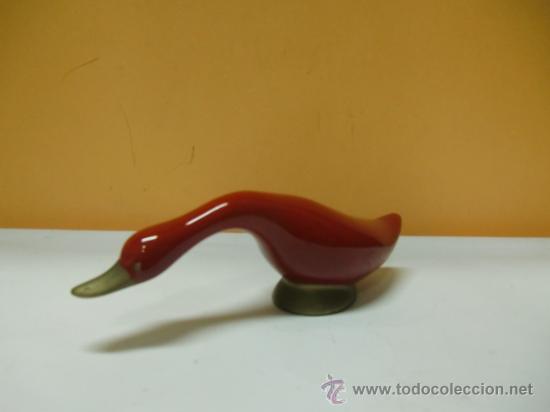 Antig&uuml;edades: Patito rojo de porcelana - Foto 1