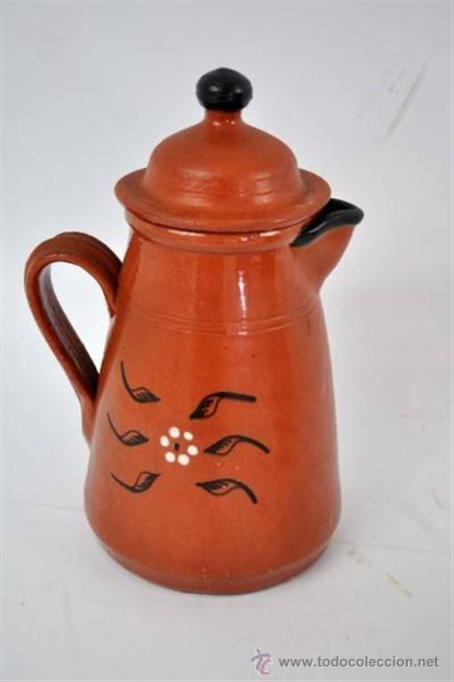 Antig&uuml;edades: jarra de terracota con tapa - Foto 1