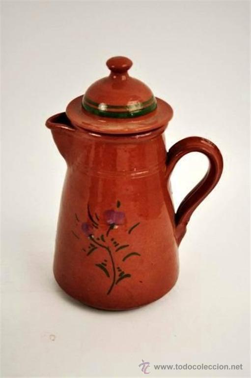 Antig&uuml;edades: jarra de terracota con tapa - Foto 1