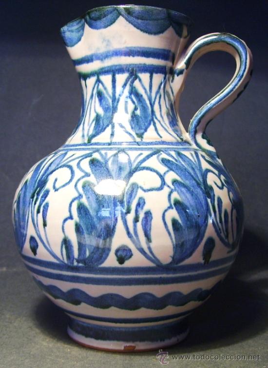 Antig&uuml;edades: JARRA  DE  CERAMICA  TALAVERA - Foto 1
