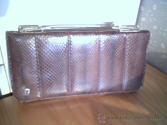 Antig&uuml;edades: BOLSO DE PIEL DE SERPIENTE - Foto 1
