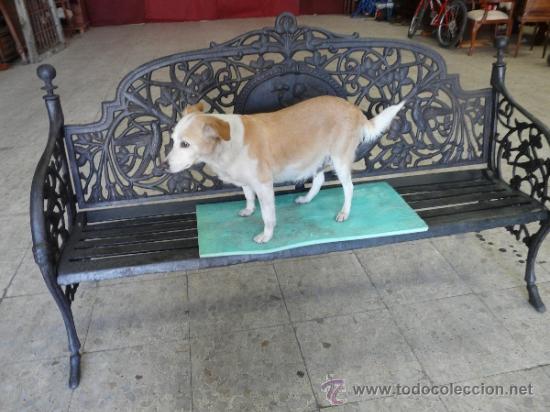 Antig&uuml;edades: BANCO EN HIERRO COLADO - Foto 2