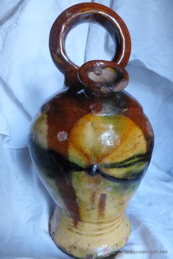 Antig&uuml;edades: Botijo alfareria popular de Priego ( Cuenca ) - Foto 2