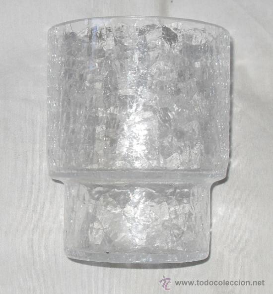 Antig&uuml;edades: GRAN VASO O HIELERA DE CRISTAL - Foto 3