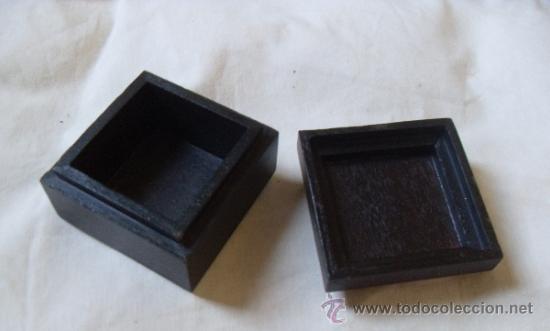 Antig&uuml;edades: CAJA DE MADERA CON DECORACION DE METAL - Foto 3
