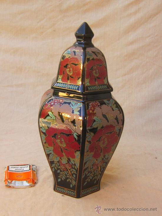 Antig&uuml;edades: JARRON DE PORCELANA DE LA MARCA EXPO - Foto 2