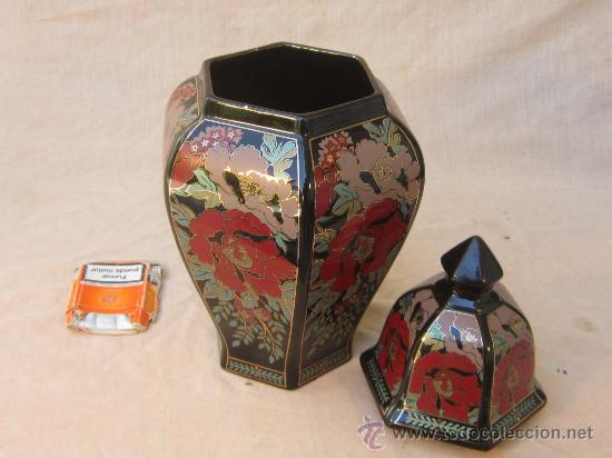 Antig&uuml;edades: JARRON DE PORCELANA DE LA MARCA EXPO - Foto 3