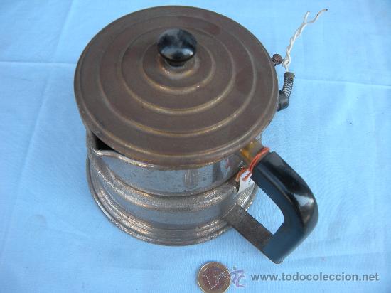 Antig&uuml;edades: COCINA. ANTIGUO CAZO EL&Eacute;CTRICO ART DEC&Oacute;
