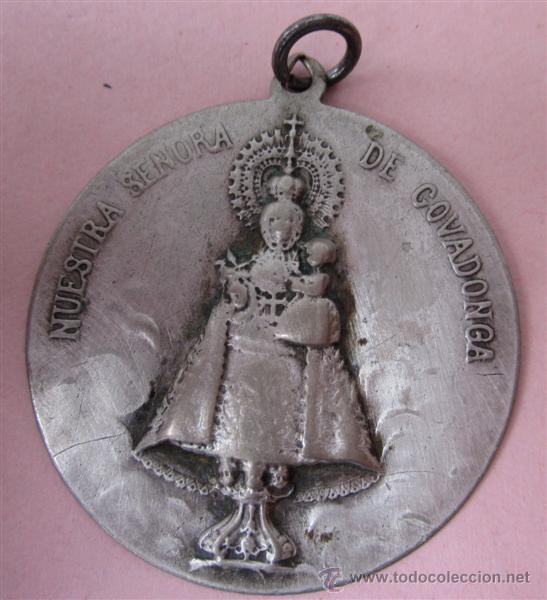 Antig&uuml;edades: Medalla NUESTRA SE&Ntilde;ORA DE COVADONGA - Foto 2