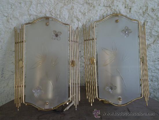 Antig&uuml;edades: 2 ANTIGUOS APLIQUES - Foto 1