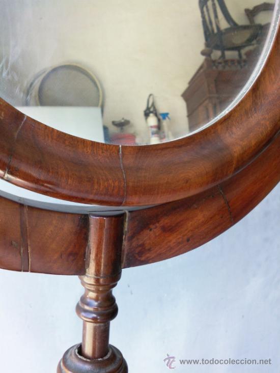 Antig&uuml;edades: Antiguo tocador Isabelino en caoba - Foto 16