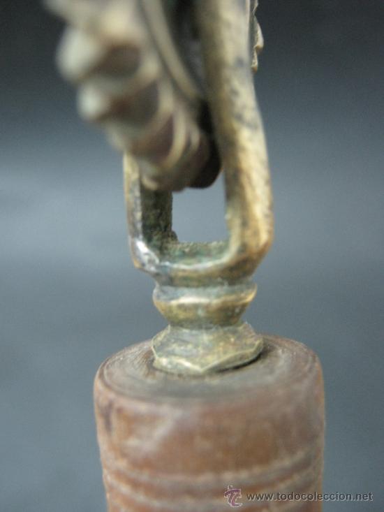 Antig&uuml;edades: antigua rulina de bronce s.XIX - Foto 2