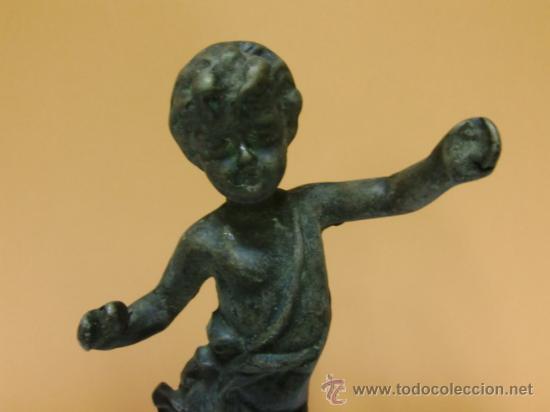 Antig&uuml;edades: Figura de metal - Foto 2