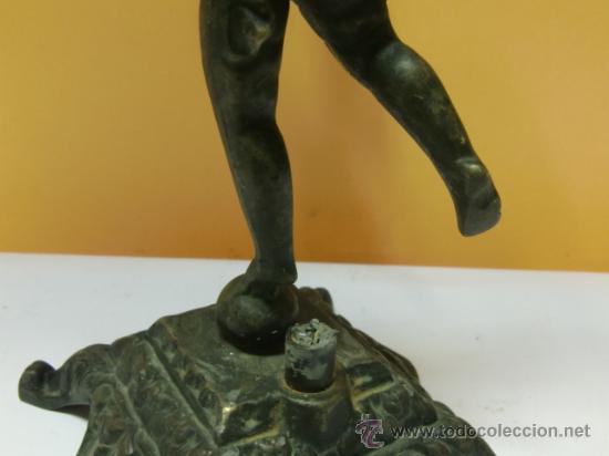 Antig&uuml;edades: Figura de metal - Foto 4
