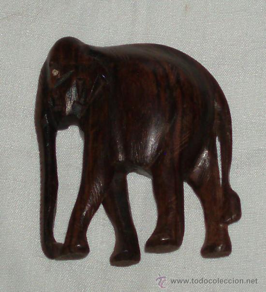Oggetti Antichi: elefante de madera