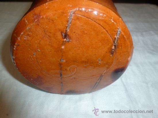 Antig&uuml;edades: jarra de barro esmaltado - Foto 3
