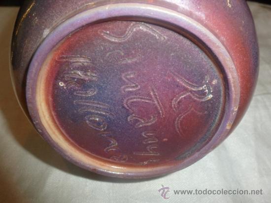 Antig&uuml;edades: jarra de barro esmaltado (santany mallorca) - Foto 5