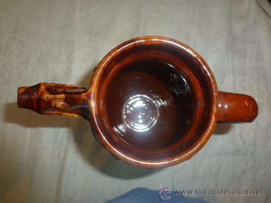 Antig&uuml;edades: jarra de barro esmaltado - Foto 8
