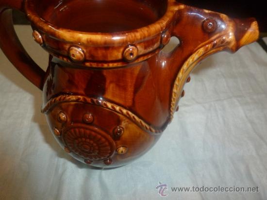 Antig&uuml;edades: jarra de barro esmaltado - Foto 6