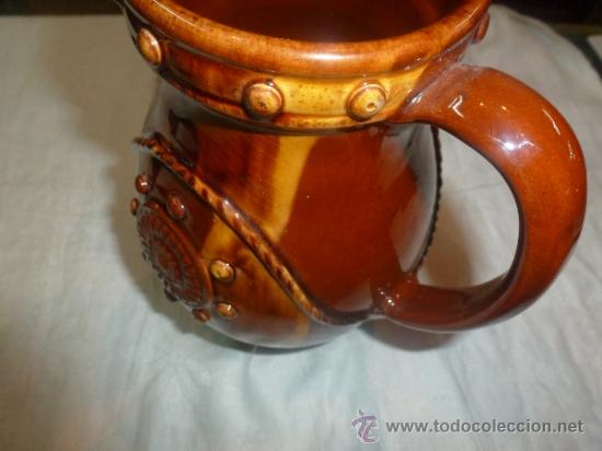 Antig&uuml;edades: jarra de barro esmaltado - Foto 4