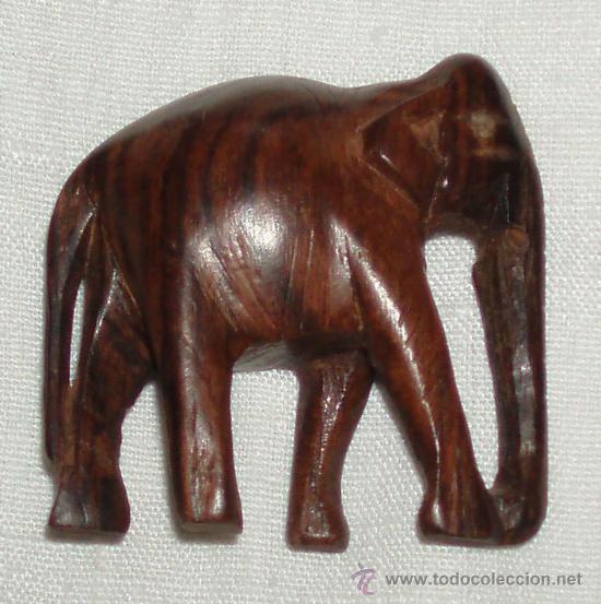 Antiquit&eacute;s: bonito elefante de madera