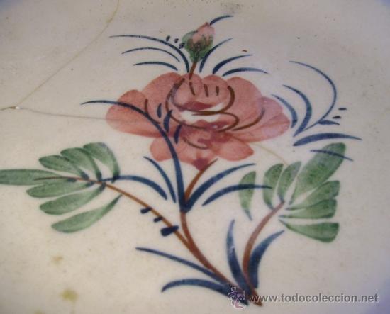 Antig&uuml;edades: BONITO  PLATO  DE  MANISES - Foto 4