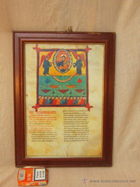Antig&uuml;edades: PAGINA ORIGINAL EN LATIN ENMARCADA - Foto 1