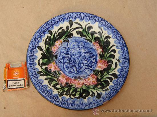 Antig&uuml;edades: PLATO DE CERAMICA - Foto 1