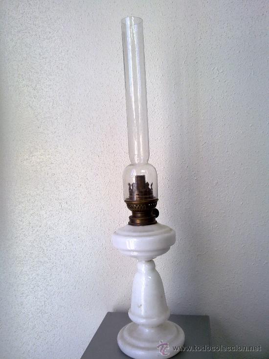 Antig&uuml;edades: antiguo quinque de opalina - Foto 1